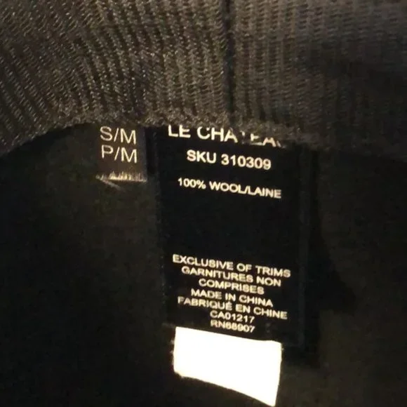 Le Chateau Wool Cloche Hat - Picture 5 of 5